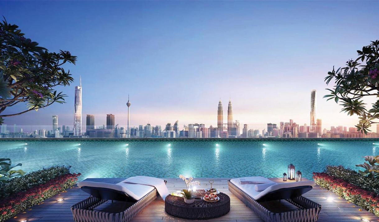 Klcc Sky View 1br Luxury With Balcony Trion Kl