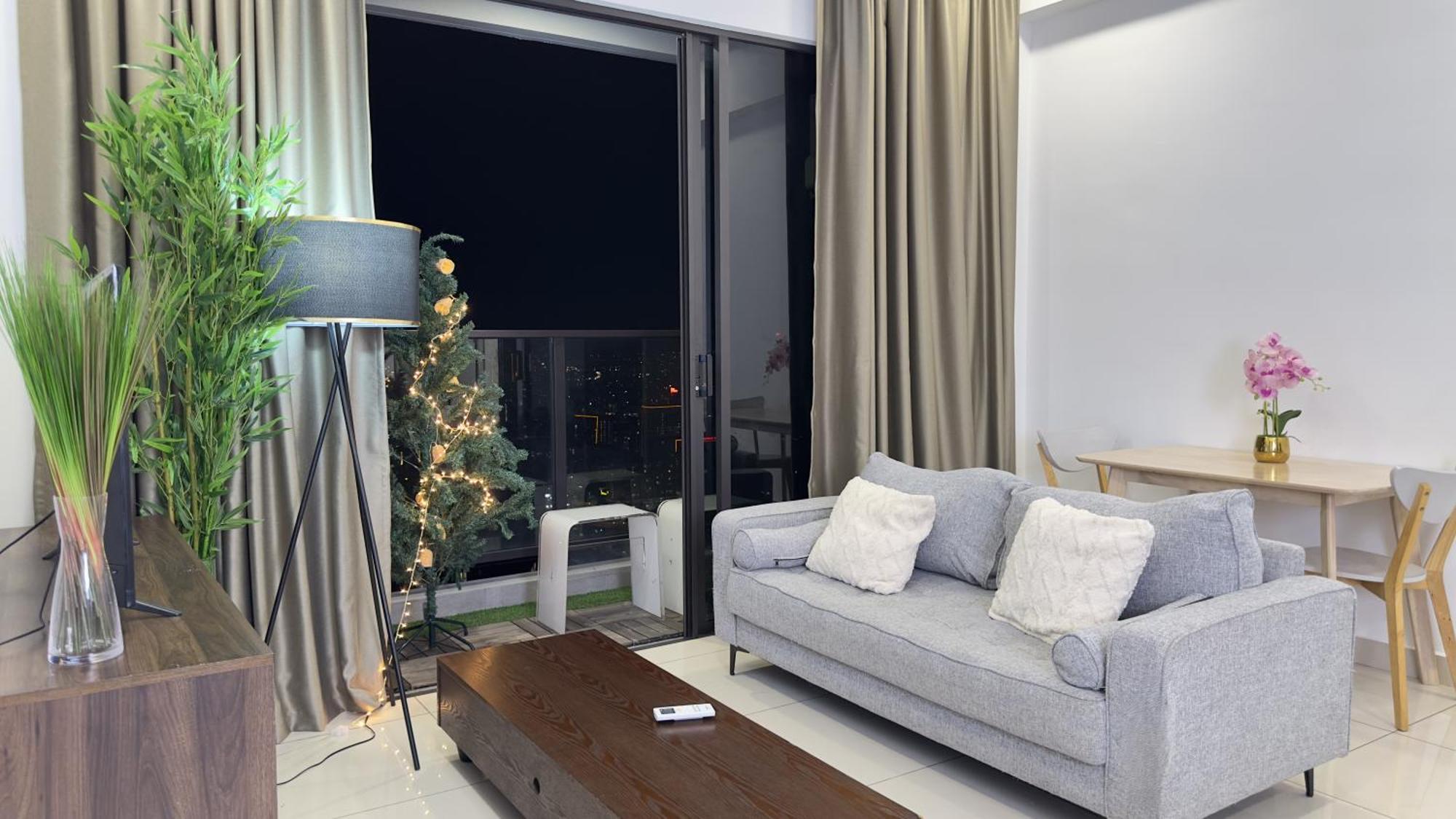 Klcc Sky View 1br Luxury With Balcony Trion Kl Pangsapuri